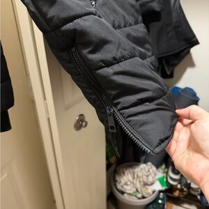 Maralyn & Me Black Puffer Jacket